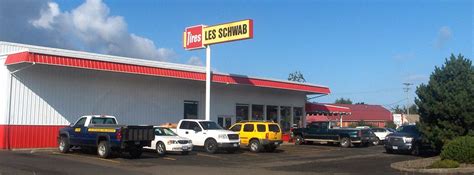 Make an appointment at your nearby <b>Les Schwab</b> in <b>Medford, OR</b> for the best value on tires, brakes, wheels, batteries, shocks and alignment services. . Les schwab tillamook